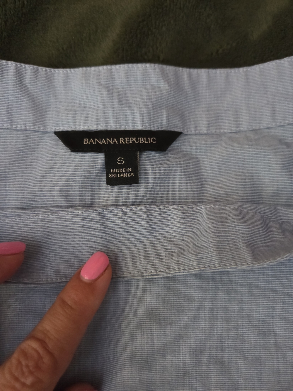 Banana Republic Light Blue Button-Up Shirt